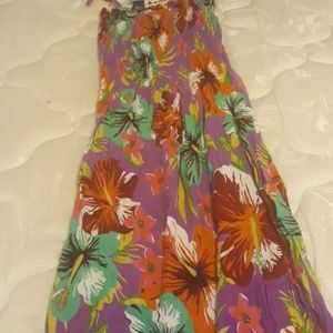Flowery pattern dress